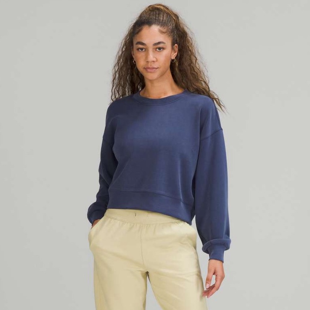 Lululemon🍋Perfectly Oversized Cropped Crew *Softstreme